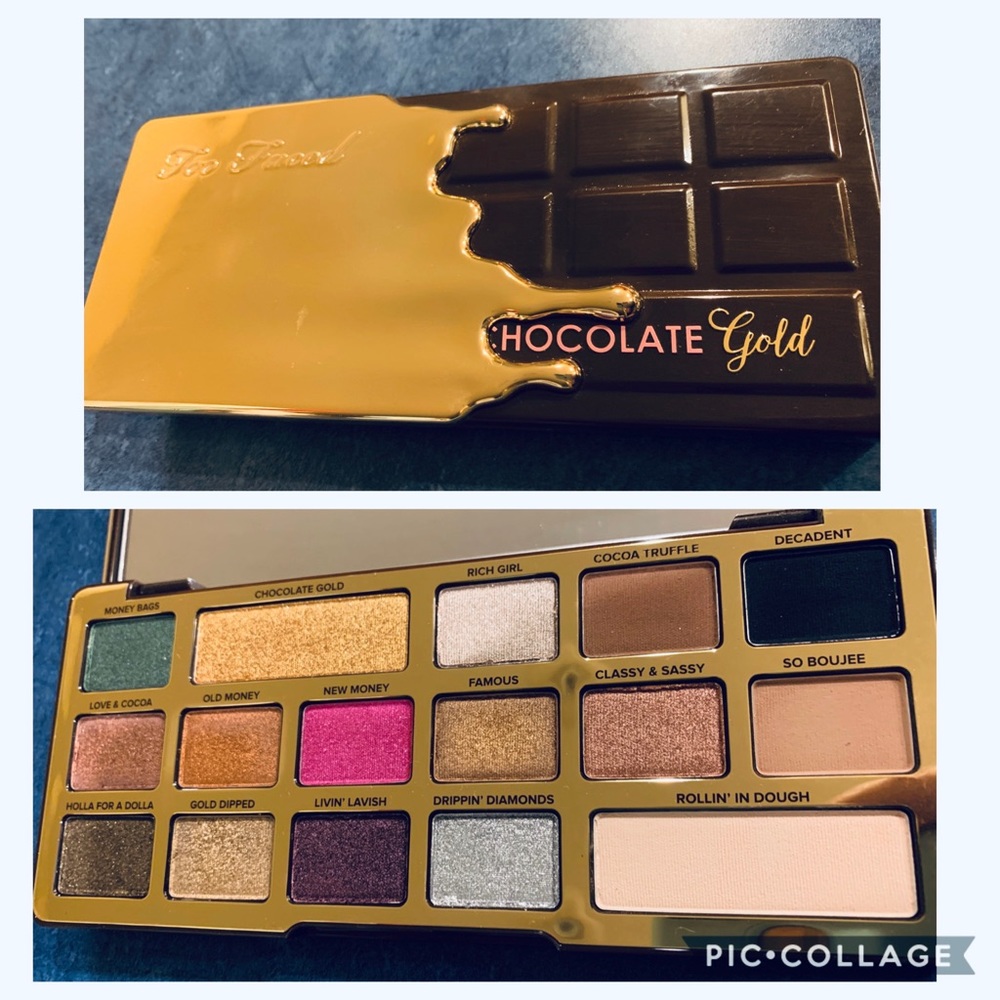 Too Faced Chocolate Gold Palette New